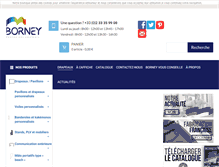 Tablet Screenshot of borney.com